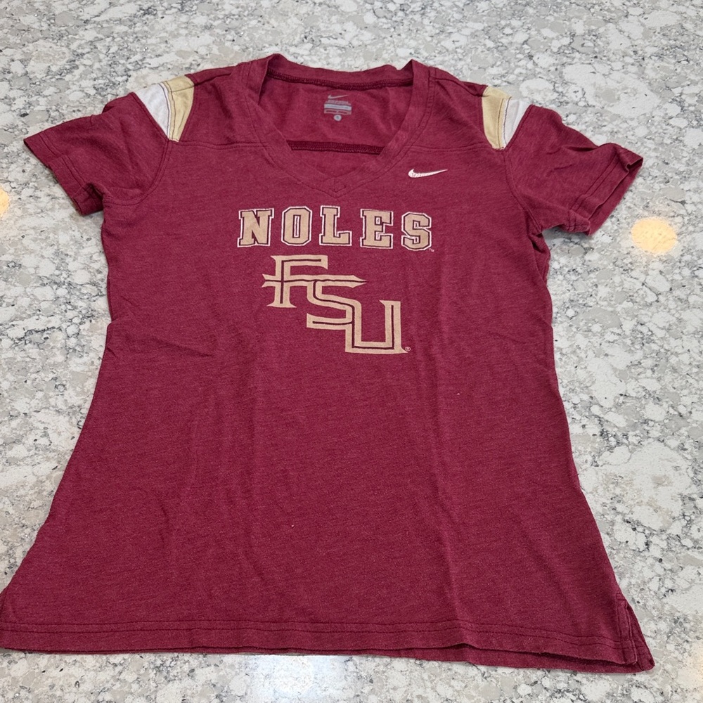 Seminoles Nike Women's FSU NOLES stretch shirt size S